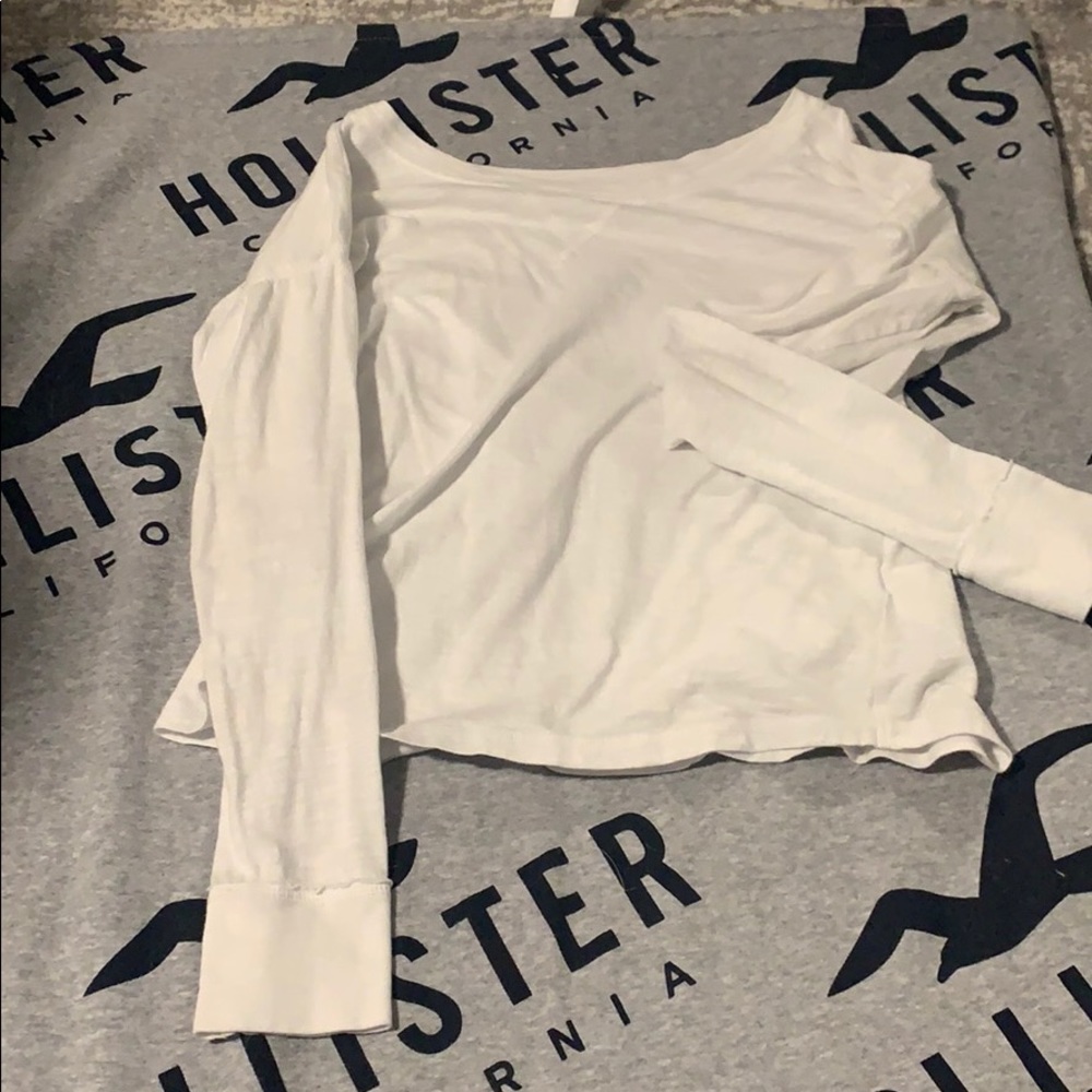 White long sleeve shirt